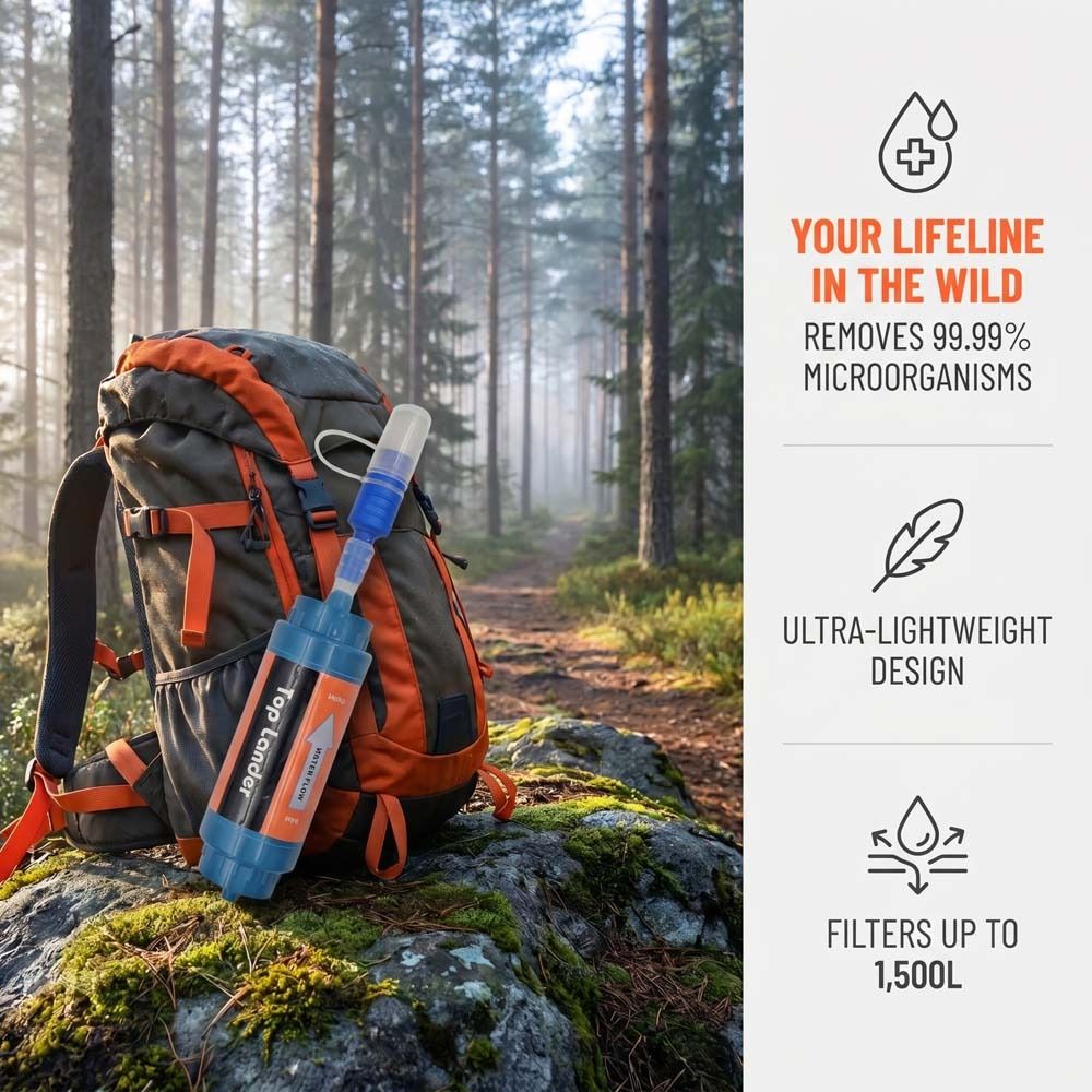 Water Purification Straw - Mini Mini Water Filter Straw Purifier