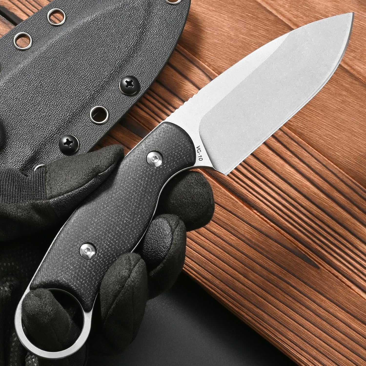 Eafengrow FF116 Fixed Blade Kn - Bushcraft Knife Fixed ulasan dan harga