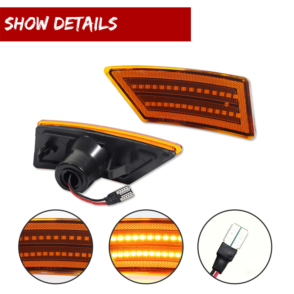 2PCS Car LED Front Side Marker - Signal Flare Kit ulasan dan harga