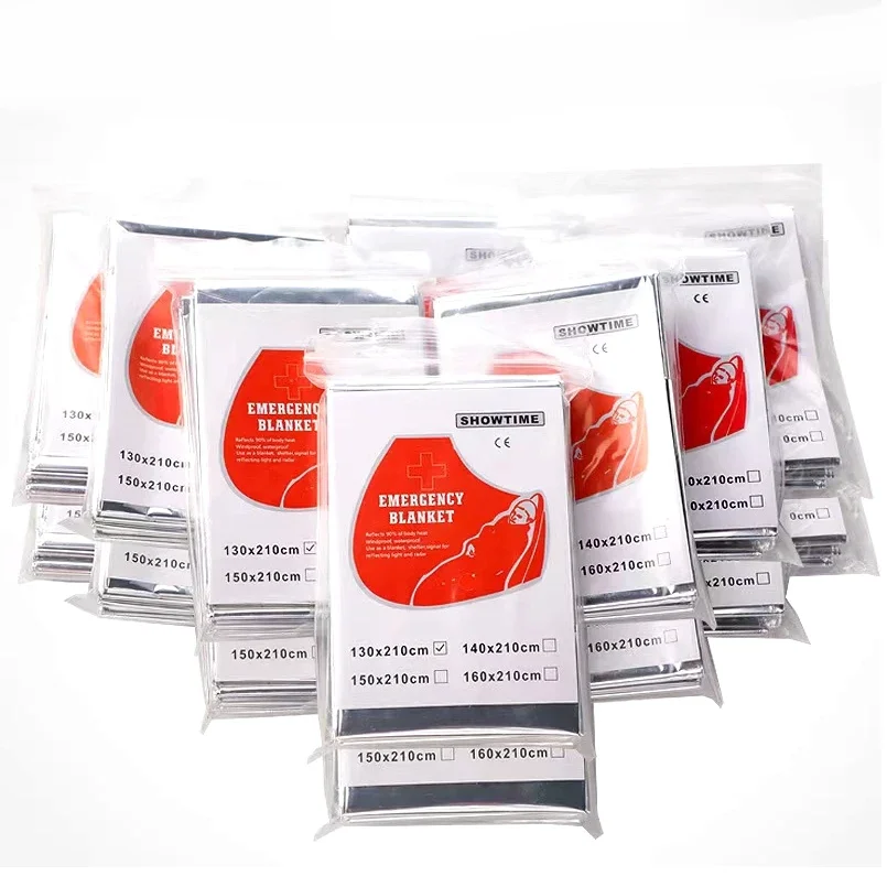 160*210cm 3 PCS Emergency Myra - Survival Blanket Reflective ulasan dan harga