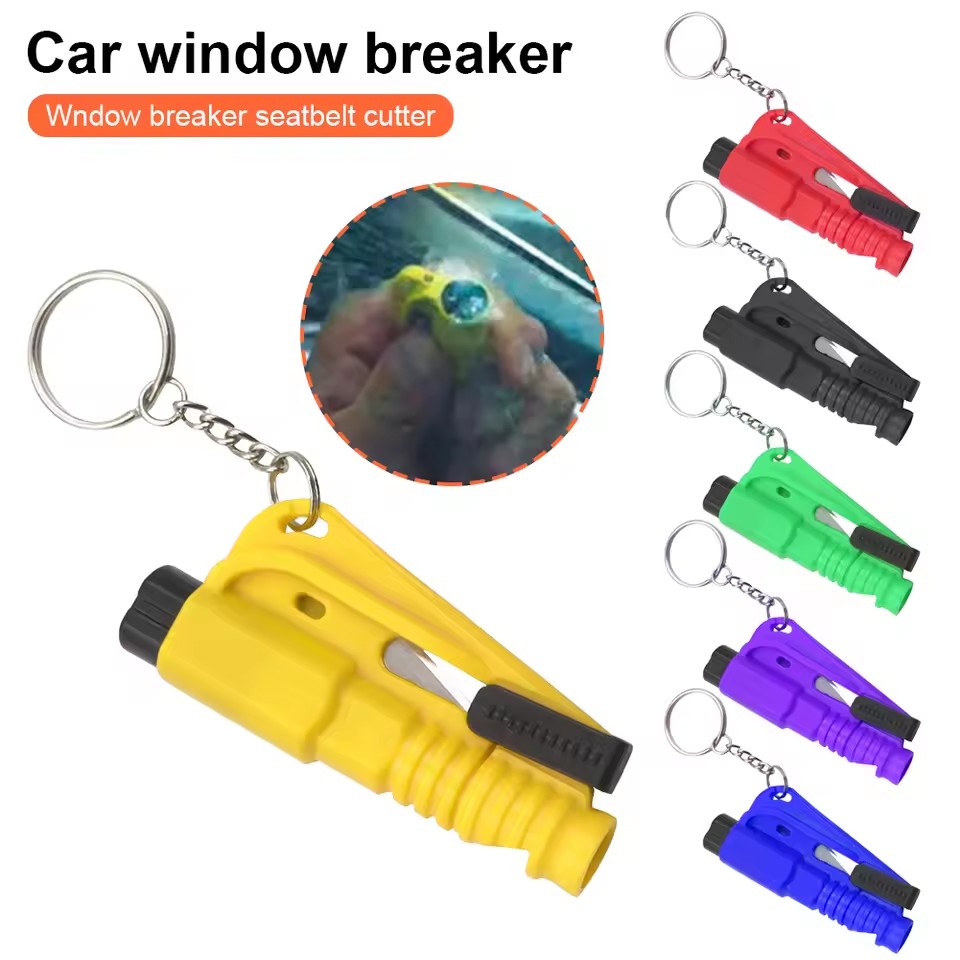 Safety Hammer Car Escape Tool  - Rescue Rope Throw ulasan dan harga