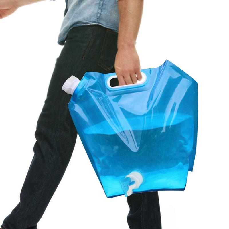 Camping Water Bag With Faucet  - Water Bag Collapsible ulasan dan harga