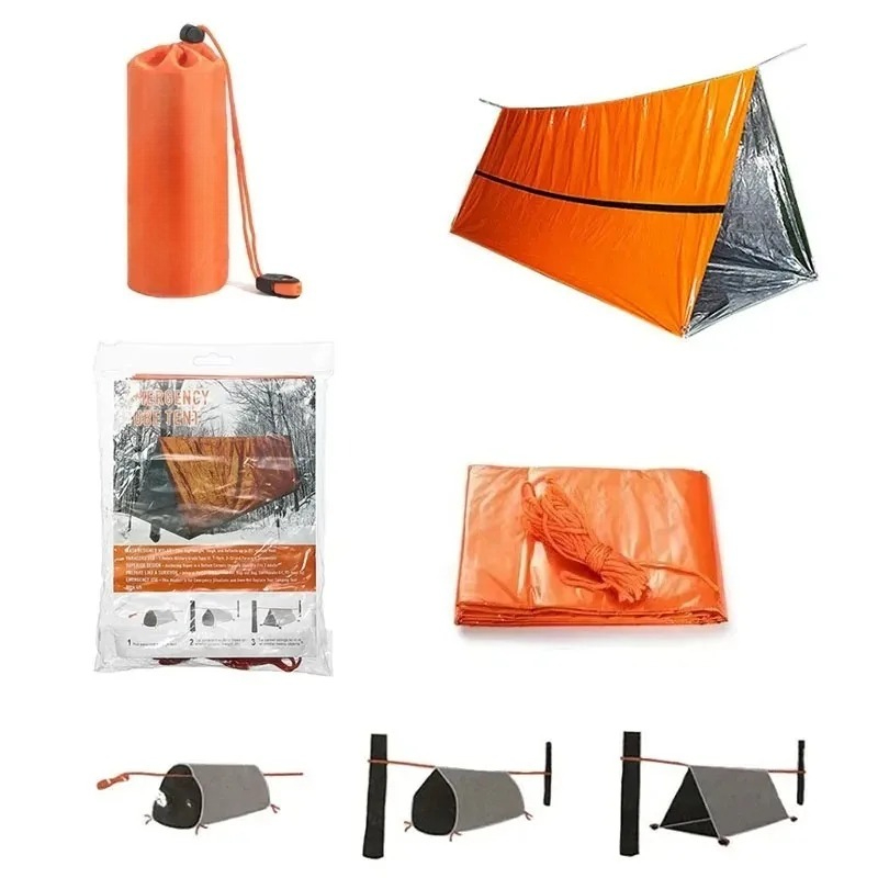 2 Person Emergency Shelter Sur - Emergency Mylar Tent ulasan dan harga