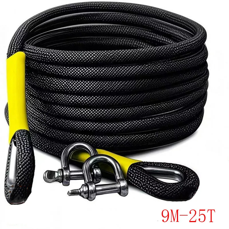 Car Towing Rope Off-road Vehic - Rescue Rope Throw ulasan dan harga