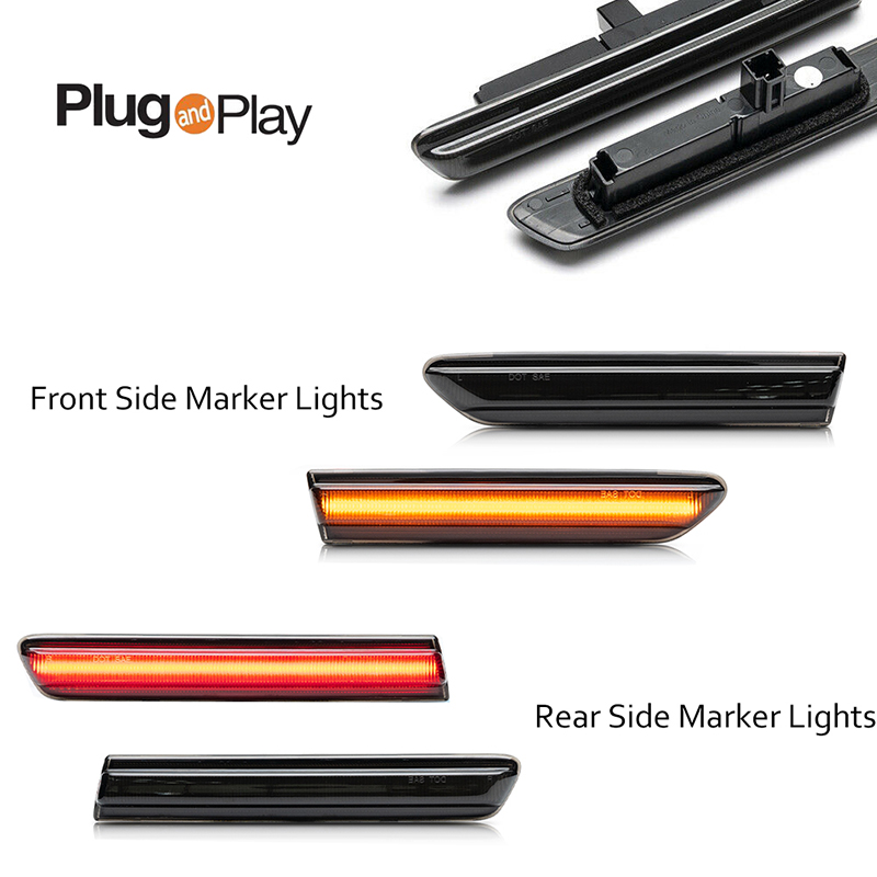 Smoked Lens Front Amber / Rear - Signal Flare Kit ulasan dan harga