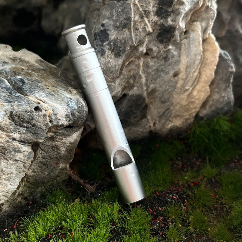 Titanium Alloy Survival Whistl - Emergency Whistle Loud ulasan dan harga