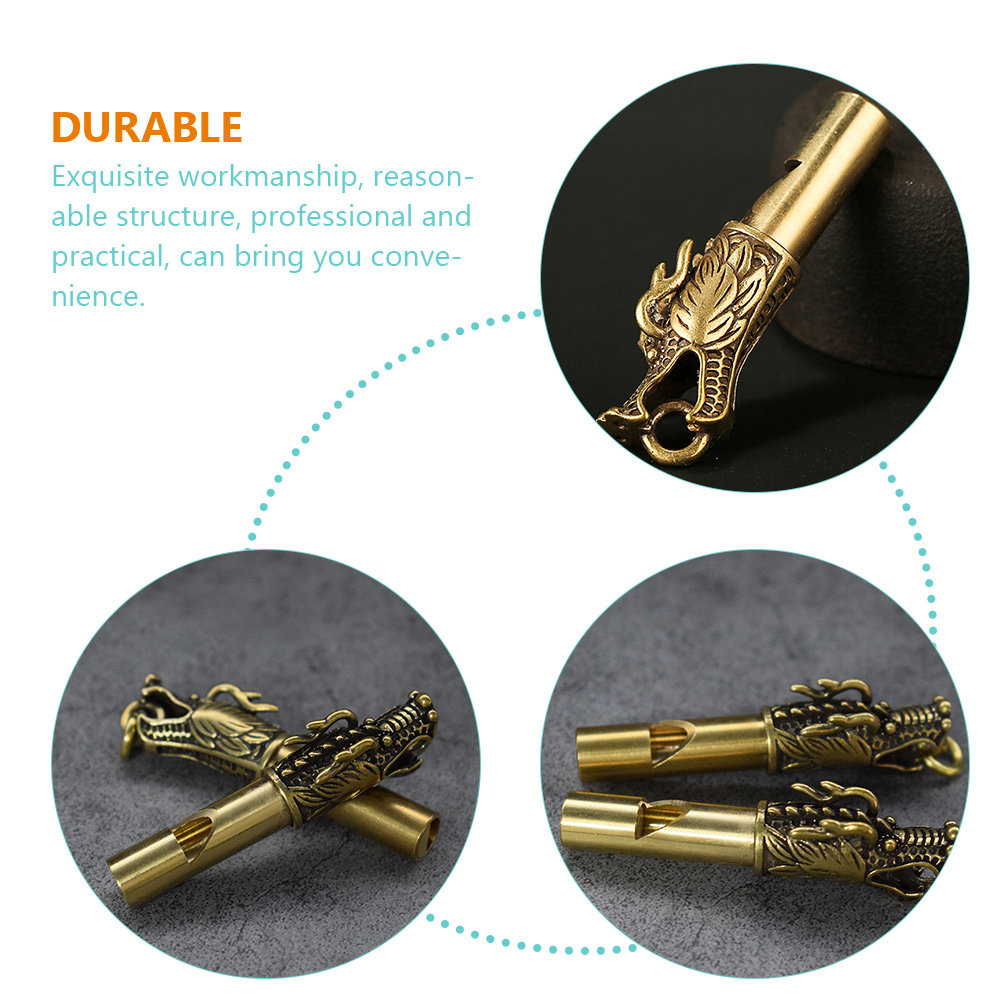 Copper Dragon Pattern Loud Sur - Emergency Whistle Loud ulasan dan harga