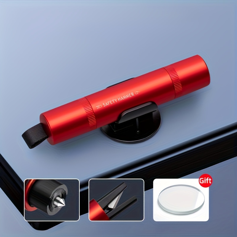 2-in-1 Car Safety Hammer with  - Rescue Rope Throw ulasan dan harga