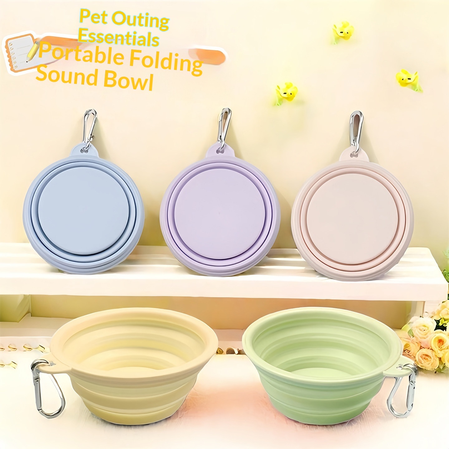 Silicone Dog Food Water Bowl C - Water Bag Collapsible ulasan dan harga