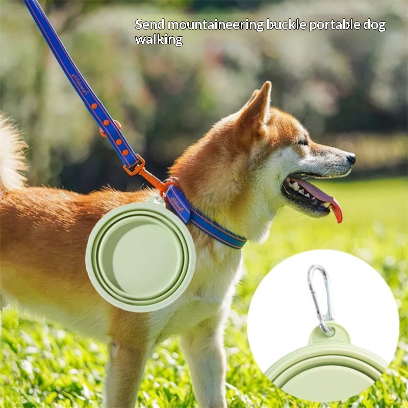 Silicone Dog Food Water Bowl C - Water Bag Collapsible ulasan dan harga