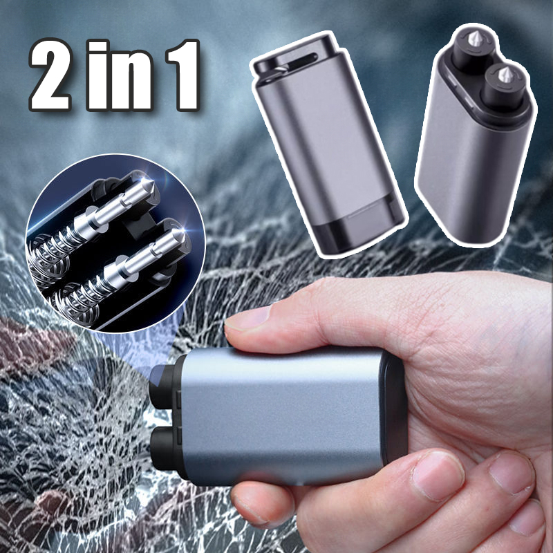 Car Safety Hammer 2-in-1 Windo - Rescue Rope Throw ulasan dan harga