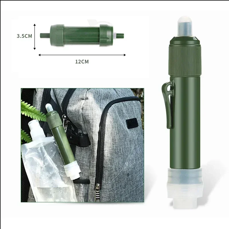 Westtune Outdoor Mini Camping  - Water Purification Straw ulasan dan harga