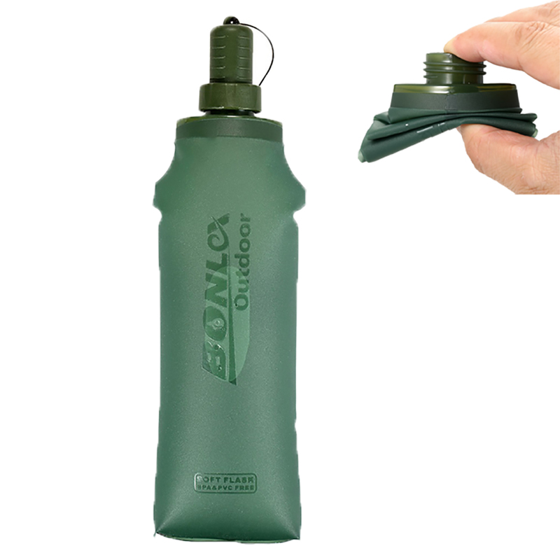 250ml 500ml Foldable Water Bag - Water Bag Collapsible ulasan dan harga