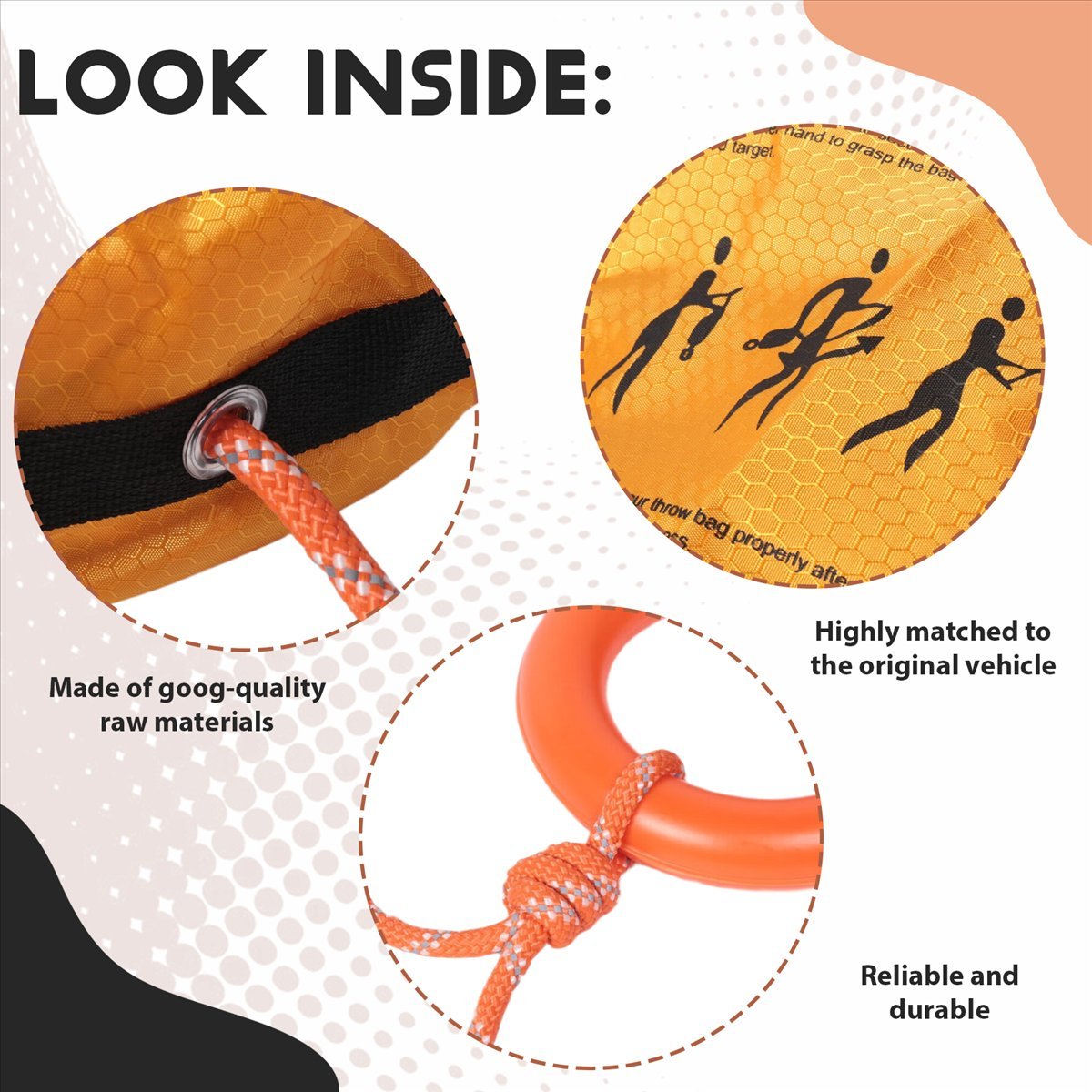 Happy New- Reflective Throw Ro - Rescue Rope Throw ulasan dan harga