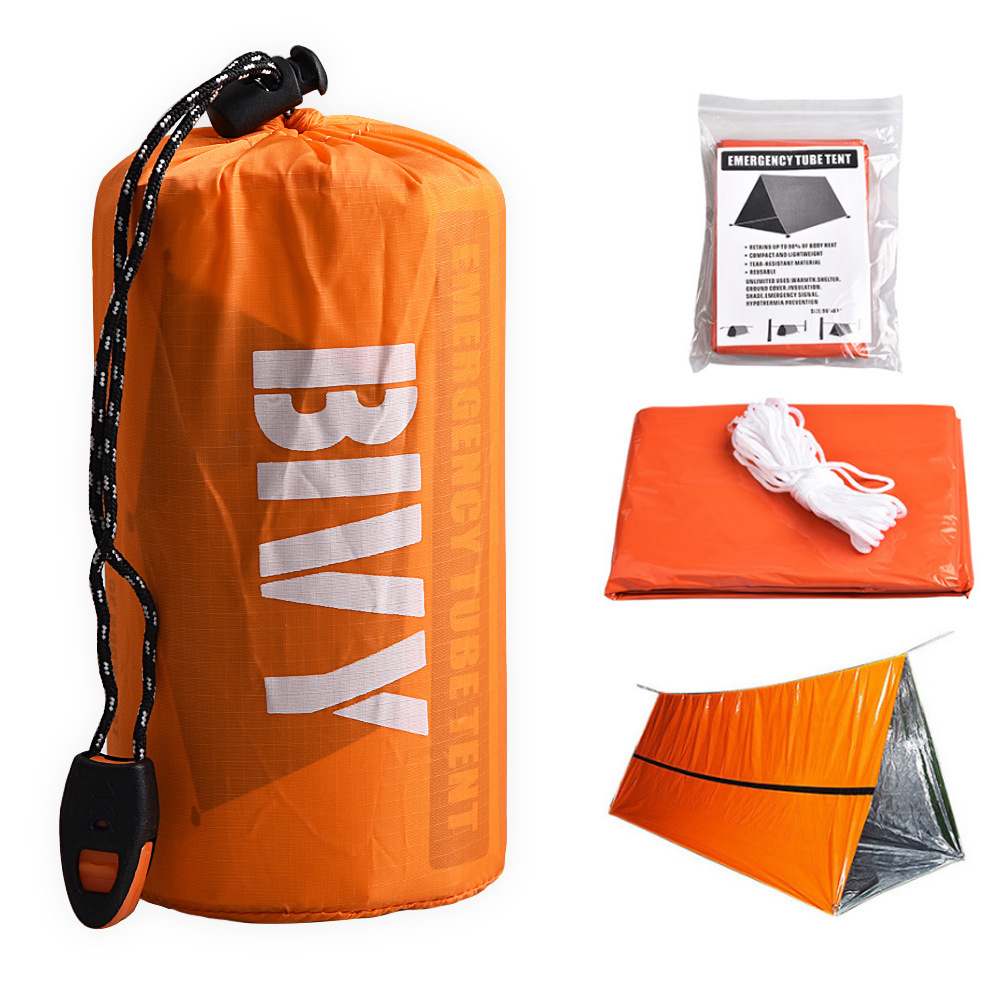2 Person Emergency Shelter Biv - Emergency Mylar Tent ulasan dan harga