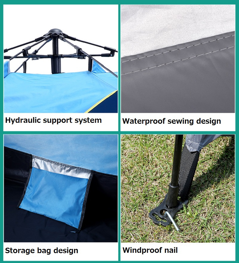 1-2/3-4 Person Fully Automatic - Emergency Mylar Tent ulasan dan harga