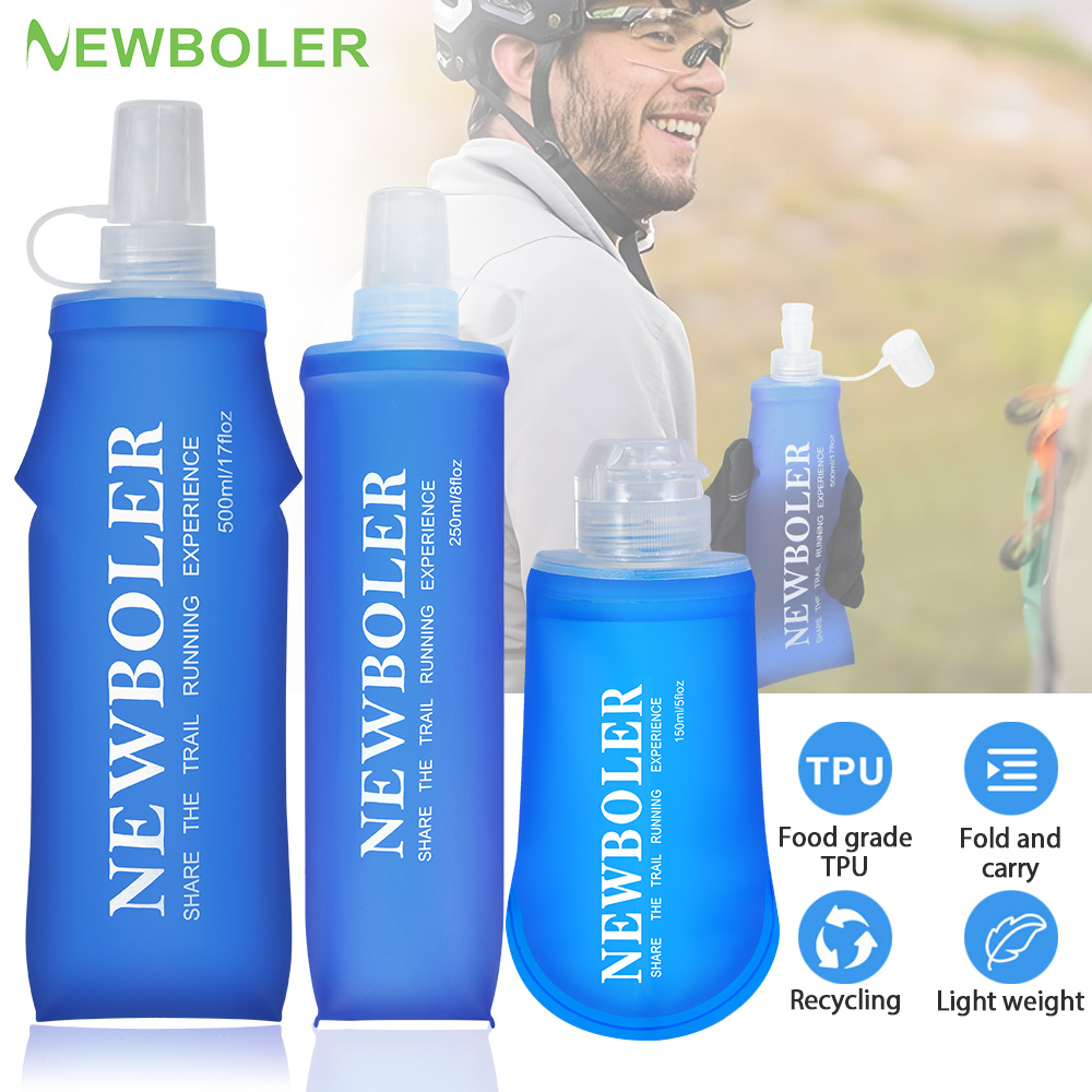 NEWBOLER 150ml 250ml 500ml Wat - Water Bag Collapsible ulasan dan harga