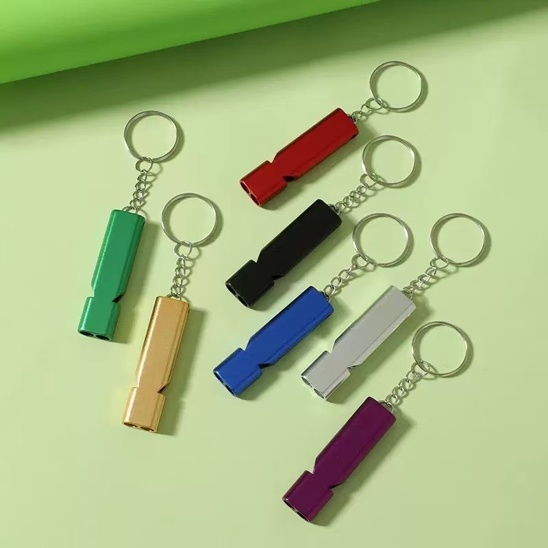 1/2Pcs Random Color Single/Dou - Emergency Whistle Loud ulasan dan harga