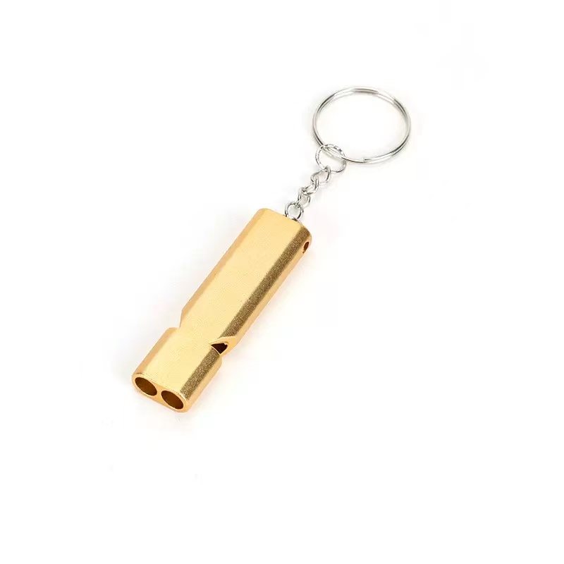 1/2Pcs Random Color Single/Dou - Emergency Whistle Loud ulasan dan harga