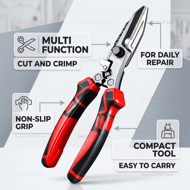 Multi Functional Electrician S - Multi Tool Plier ulasan dan harga