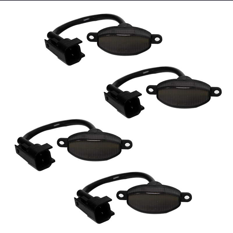 4PCS Smoked Lens Front Amber & - Signal Flare Kit ulasan dan harga