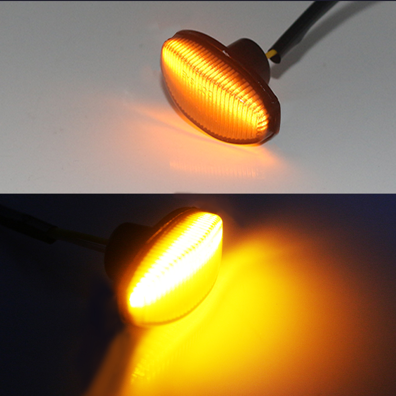 4PCS Smoked Lens Front Amber & - Signal Flare Kit ulasan dan harga