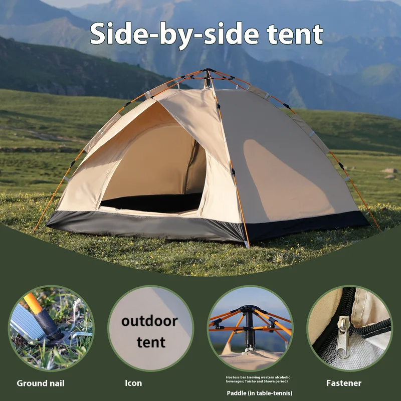 Portable Camping Tent Self-dri - Emergency Mylar Tent ulasan dan harga