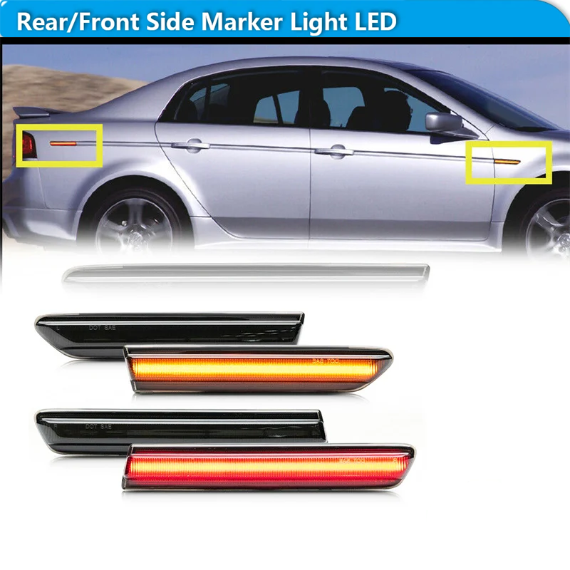 For Acura TL Car LED Front Rea - Signal Flare Kit ulasan dan harga