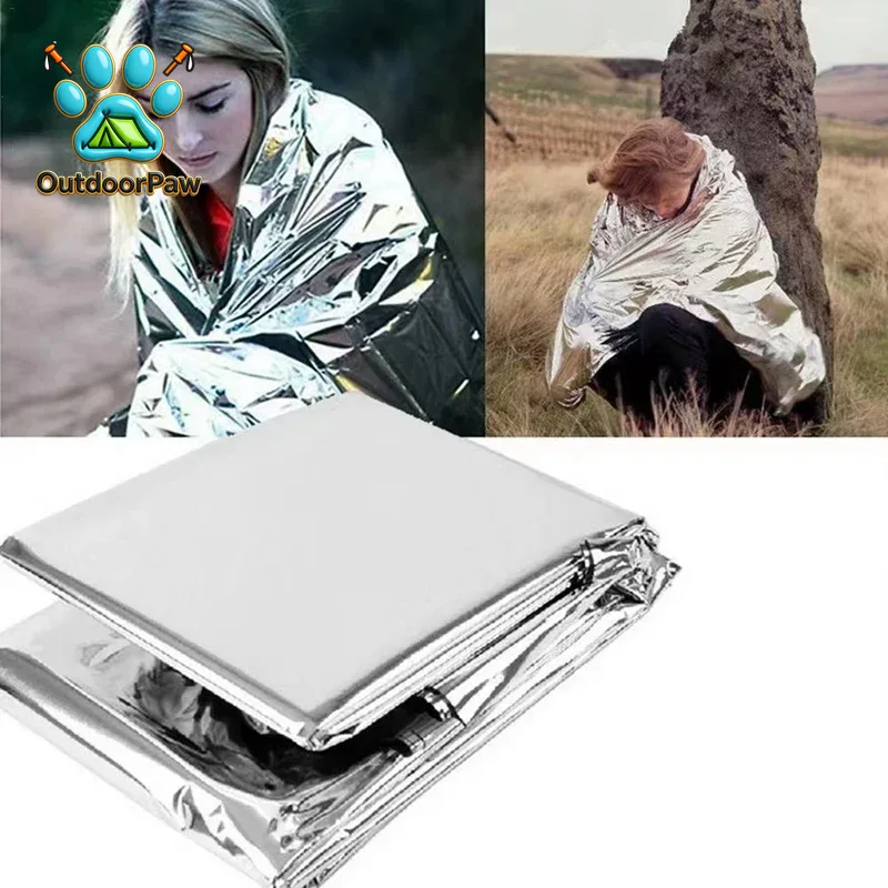 Reflective Emergency Heat Blan - Survival Blanket Reflective ulasan dan harga
