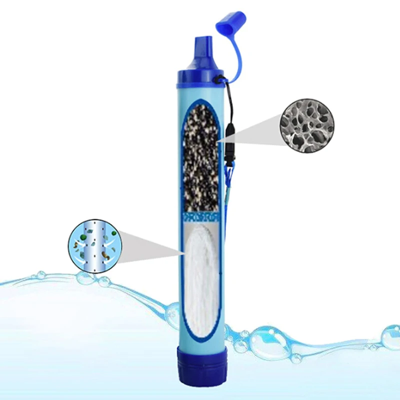 Outdoor Mini Water Filter Stra - Water Purification Straw ulasan dan harga